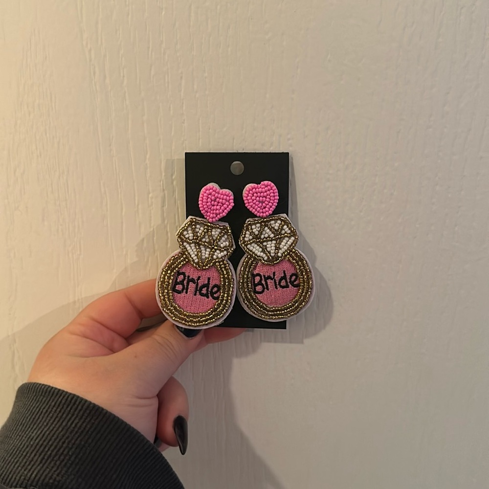 Bride earrings